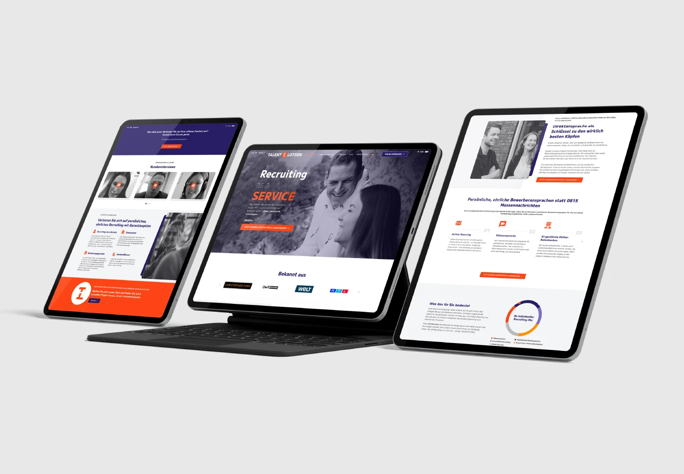 Talentlotsen · Website Personalberatung